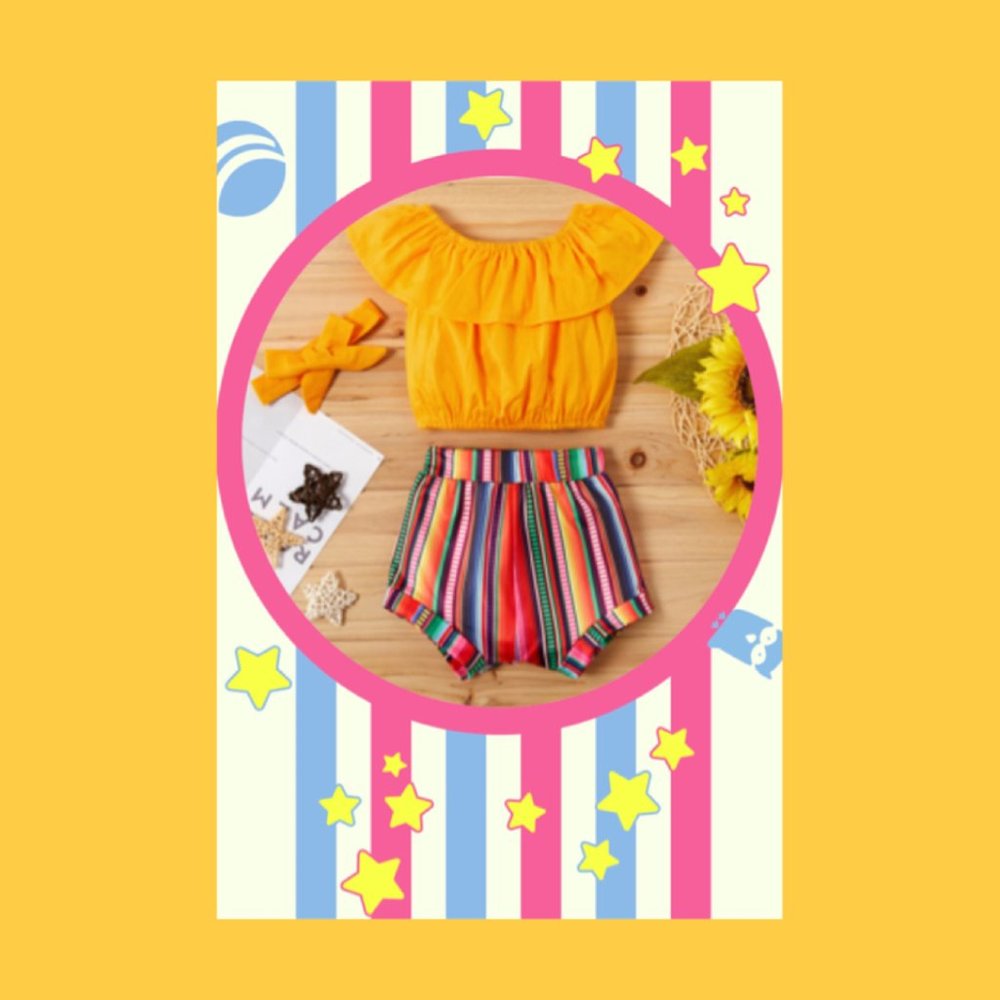 Brand New Baby Shorts Set